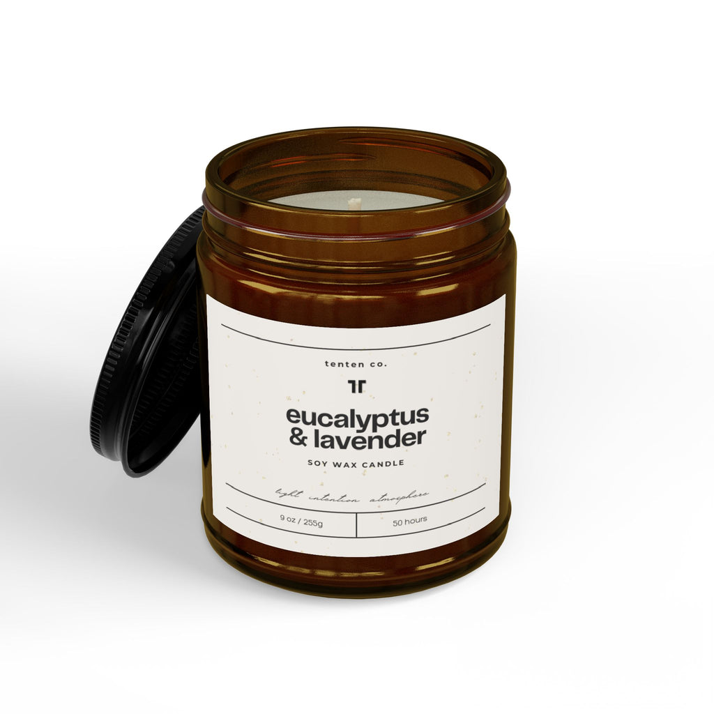 Eucalyptus & Lavender     Soy Candle  (4oz or 9oz)