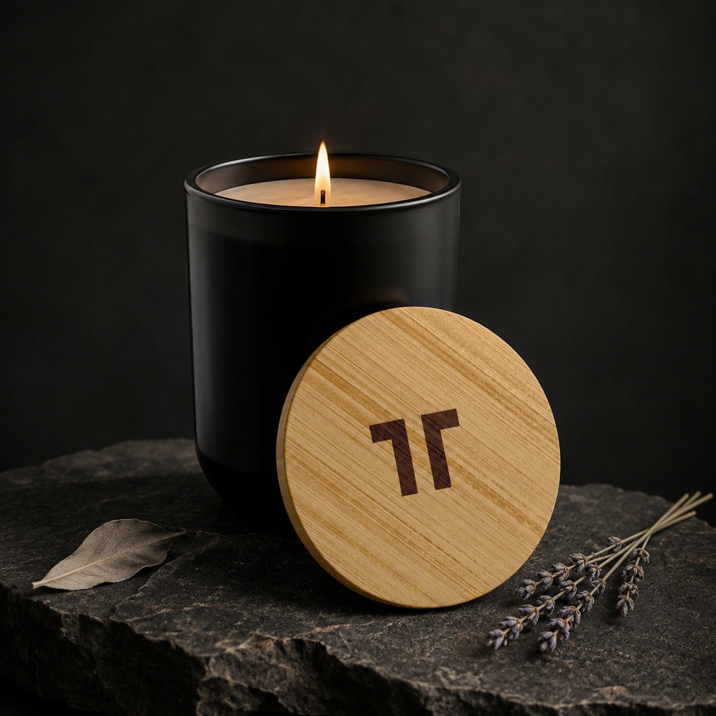 Curfew 390g in matte True Noir glass — The VOID Set by TenTen